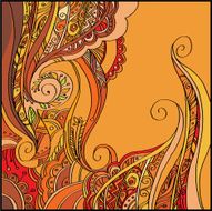 Abstract vector decorative background N5