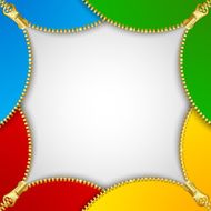 Zipper decoration