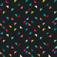 Triangle seamless pattern Geometric background N4
