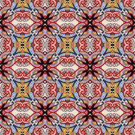 seamless geometry vintage pattern ethnic style N6