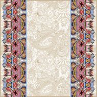 ornamental background with flower ribbon stripe pattern N6