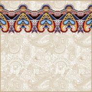 ornamental background with flower ribbon stripe pattern N7
