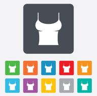 Women T-shirt sign icon Intimates and sleeps N6