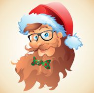 hipster santa N2