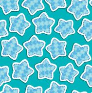 texture with stars in blue - seamless patterns for boys