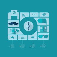 fashion flat infographic N8