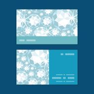 Vector shiny diamonds horizontal stripe frame pattern business cards set