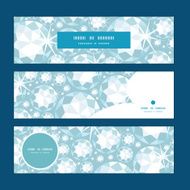 Vector shiny diamonds horizontal banners set pattern background