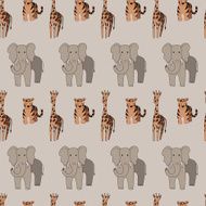 animal pattern N2