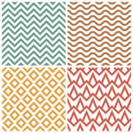 Retro pattern set