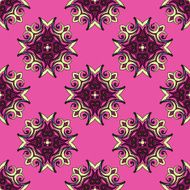 Pink Festive Abstract Vector Pattern