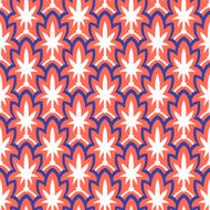 Vintage hand drawn art deco pattern