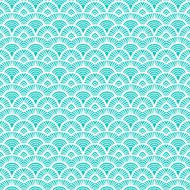 Vintage hand drawn art deco pattern N7