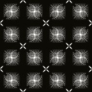Seamless vintage background geometric monochrome pattern