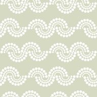 Geometric abstract seamless pattern with circles