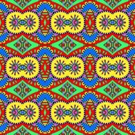 seamless geometry vintage pattern ethnic style N11