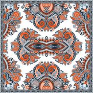 silk neck scarf or kerchief square pattern design N28