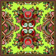 silk neck scarf or kerchief square pattern design N33
