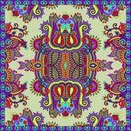 silk neck scarf or kerchief square pattern design N36
