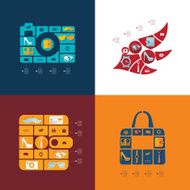fashion flat infographic N12