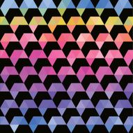 Pattern of geometric shapes Colorful mosaic backdrop Geometric retro background N2