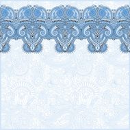 ornamental background with blue colour flower ribbon N2