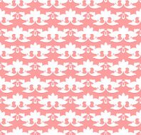 Abstract Floral Decorative Seamless Pattern