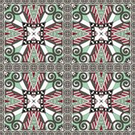 seamless geometry vintage pattern ethnic style ornamental backg N17