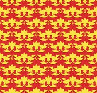 Abstract Floral Decorative Seamless Pattern N2