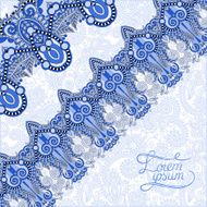 ornamental background with flower ribbon stripe pattern greeti N7