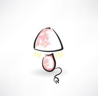 table-lamp grunge icon N2