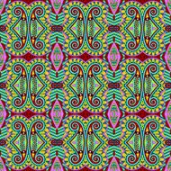 seamless geometry vintage pattern ethnic style ornamental backg N24