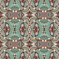 seamless geometry vintage pattern ethnic style ornamental backg N37