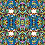 seamless geometry vintage pattern ethnic style ornamental backg N39