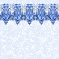 ornamental background with flower ribbon stripe pattern greeti N20