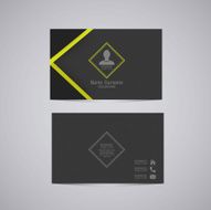 Vector abstract creative business cards N10