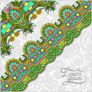 ornamental background with flower ribbon stripe pattern N11