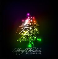 Christmas colorful design N25