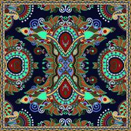 silk neck scarf or kerchief square pattern design N57