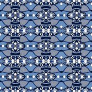 seamless geometry vintage pattern ethnic style ornamental backg N40