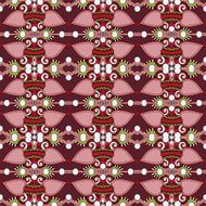 seamless geometry vintage pattern ethnic style ornamental backg N41
