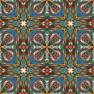 seamless geometry vintage pattern ethnic style ornamental backg N49