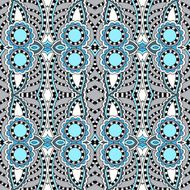 seamless geometry vintage pattern ethnic style ornamental backg N51