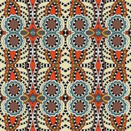 seamless geometry vintage pattern ethnic style ornamental backg N54