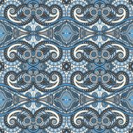 seamless geometry vintage pattern ethnic style ornamental backg N55