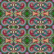 seamless geometry vintage pattern ethnic style ornamental backg N57