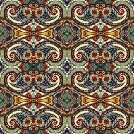 seamless geometry vintage pattern ethnic style ornamental backg N59