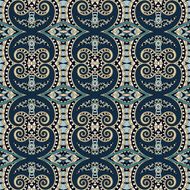 seamless geometry vintage pattern ethnic style ornamental backg N61