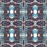 seamless geometry vintage pattern ethnic style ornamental backg N66
