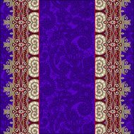 ornamental background with flower ribbon stripe pattern N13